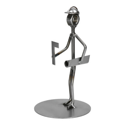 Metalowa figurka inżyniera – elegancki prezent lub podziękowanie za współpracę