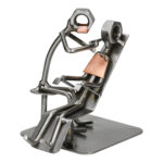 Metalowa figurka dentysty – elegancki prezent lub podziękowanie