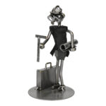 figurka inżynier prezent dla inżyniera awans zawodowy prezent podziękowanie dla inżyniera prezent firmowy figurki zawodowe dekoracja biura prezent personalizowany metalowa figurka polska produkcja