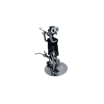 Ręcznie wykonana metalowa figurka golfista – jubileusz