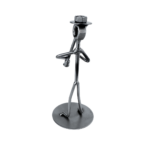 Metalowa figurka klarnecista – podziękowanie dla muzyka