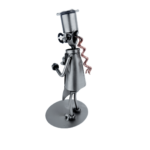 Metalowa figurka kobieta cukiernik – dekoracja cukierni