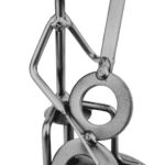 Metalowa figurka kontrabasista kontrabas – prezent artystyczny
