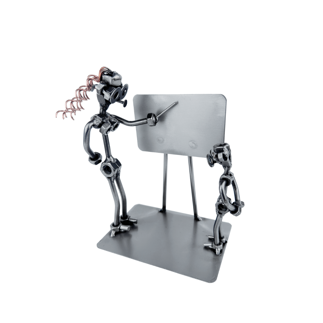 metalowa-figurka-nauczycielka-z-uczniem-prezent Metalowa figurka nauczycielka z uczniem – prezent i podziękowanie