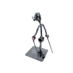Metalowa figurka Nordic Walking – kijki