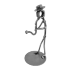 Metalowa figurka saksofonista – prezent jubileuszowy